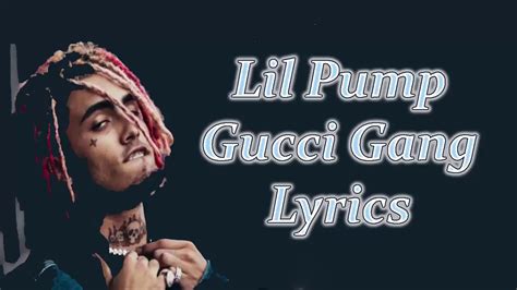 lil pump gucci gang lyrics clean|gucci gang lyrics audio.